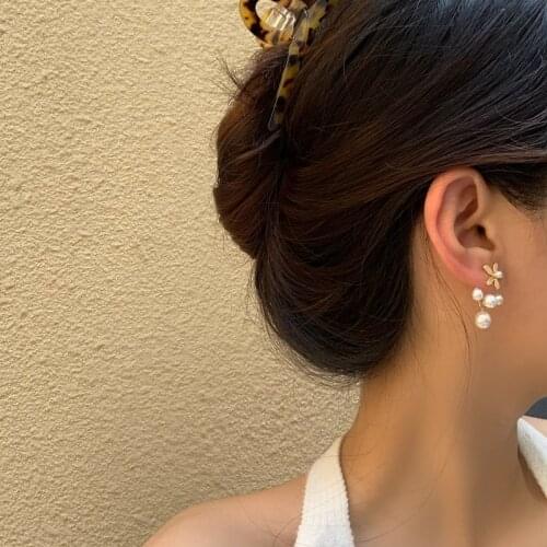 Mihan S925 needle Fashion Jewelry Drop Earrings Popular Design Sweet Temperament Simulated PearlS Earring For Girl Gifts