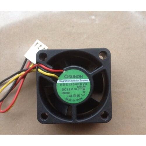 Sunon KDE1204PKV3 MS 4CM 4020 40x40x20mm DC 12V 0.6W 3 Pin Cooling Fan