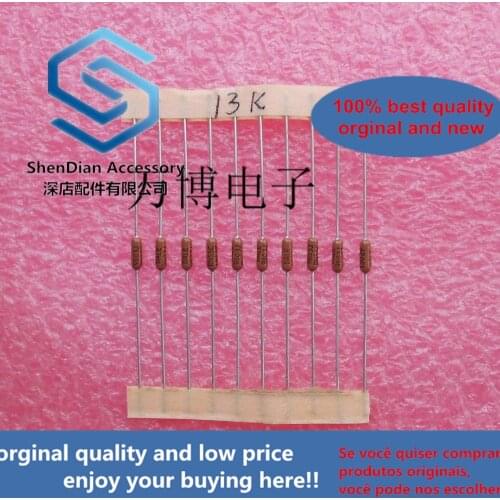 10pcs only orginal new can DALE fever resistance Dani resistance 1/4W 0.25W 13K