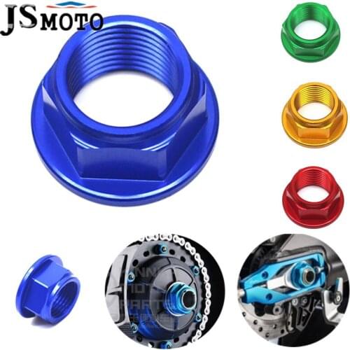 For Honda XADV NC700X INTEGRA CB650F CBR600F Hornet600/900 Motorcycle CNC Rear Wheel Axle Nut Screw Bolt Posterior Tuerca Rueda