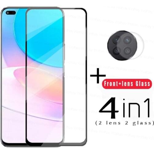Tempered Glass For Huawei Nova 8i Glass For Huawei Nova 8i Full Cover Screen Protector For Huawei Nova 8i Camera Lens Film