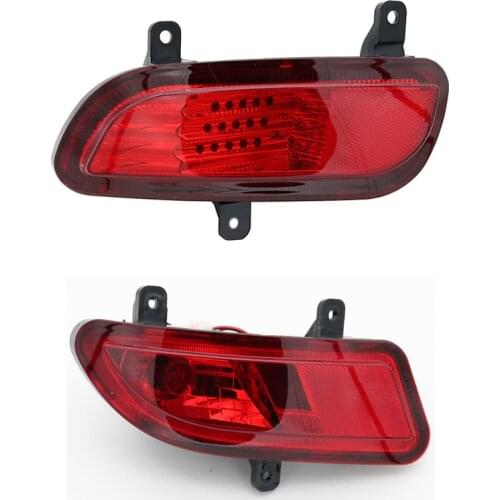 1 Pair Rear Fog Lamp Bumper Lamp for Great Wall Hover Haval H5 European Style Version Supreme Edition