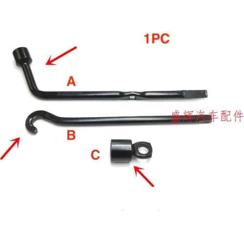 1pc For Toyota Highlander spare tire rocker sleeve screw unloading nut rack