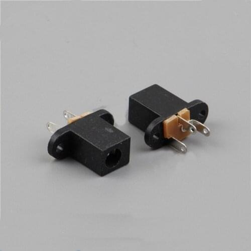 10pcs fixed foot 3 inner core PIN pin 3 foot high temperature resistant high quality DC power socket female seat