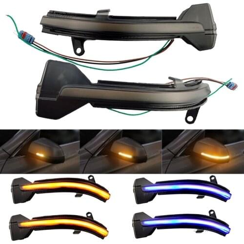 2PCS LED Turn Signal Light For BMW 5 6 7 Series F10 F11 F07 F06 F12 F13 F01 Dynamic Side Mirror Blinker Flasher Indicator