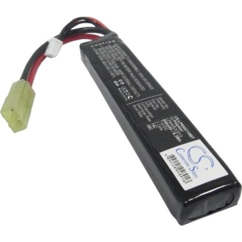 Cameron Sino 850mah battery for AIRSOFT GUNS CS-LP850C15MT LP850S2C013 batteries