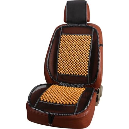 Automotive Supplies Car Seat Wooden Beads Carbonized Bamboo Four Seasons Universal Seat