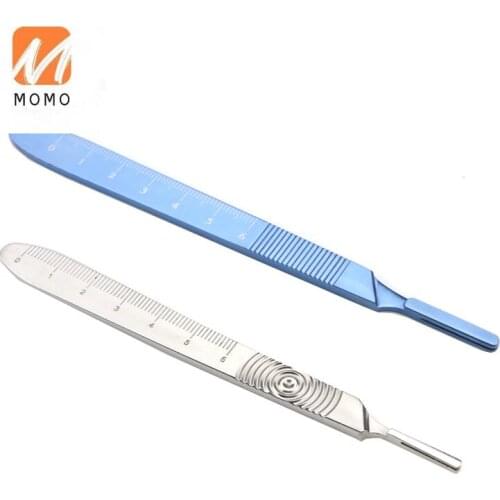 No. 3 with Scale Knife Handle Knife Holder Mobile Phone Film Burin Utility Knife Double Eyelid Blade