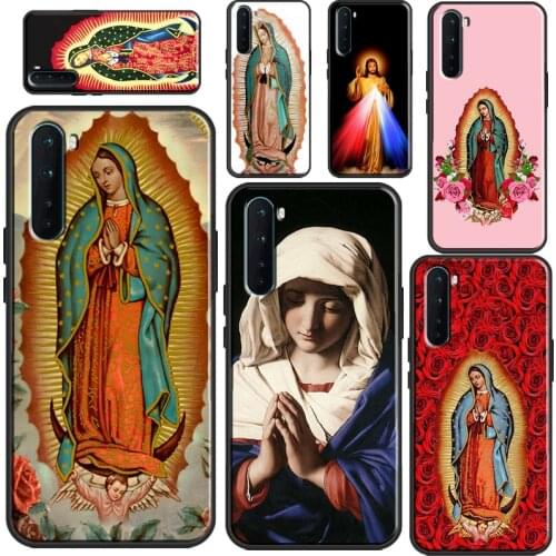 Virgen de Guadalupe Case Cover For OPPO A72 A52 A91 A83 A15 A1K A3S A5S A53 A31 A5 A9 2020 F5 F7 Reno 4 Pro