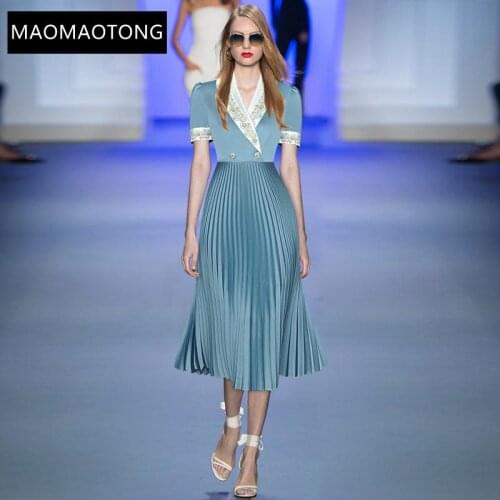 Синие летние платья ILYBOOJUN China At AliExpress