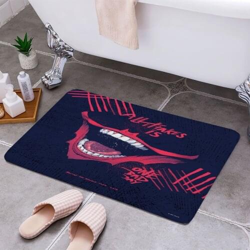 One Bad Day 3D Print Doormats Rectangle Non-Slip DoorMat Bedroom Kitchen Entrance Print Door rugs Dropshipping