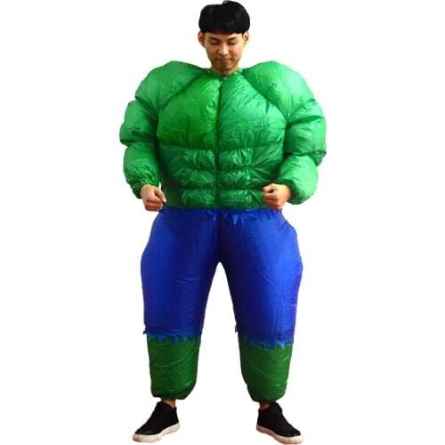 Men Hulk Inflatables Costume Halloween Costumes for Adult Fantasy Superhero Cosplay Inflatable Costume for Women New Arrival