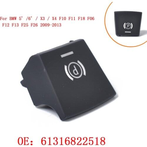 New Parking Brake P Button Switch Cover For BMW 5 6 X3 X4 F10 F11 F06 2009-2013 Parking Brake P Button Switch Cover