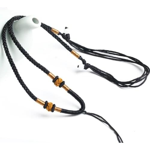 Simple Style Rope Necklace For Pendant Diy Necklace Adjustable 24mm-33mm For Men Women Diy Jewelry Accessories