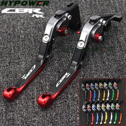 Fits For HONDA CBR 1000RR CBR1000RR 2008-2016 Motorcycle Adjustable Folding Extendable Brake Clutch Levers logo CBR RR