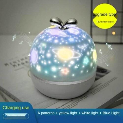 360 rotating starry sky projector home decoration environment night light childrens room decoration atmosphere light gift