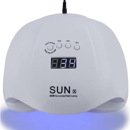 Pro SUNX 54W Nail Dryer UV LED Lamp For All Gels 36 Leds UV Lamp for Nail Polish Machine with Auto Sensor Manicure Tool At Home