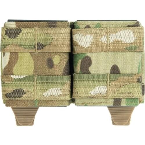 Tactical Vest Double Magazine Pouch 5.56 System Magazine Ammo Clip Bags Holder Pocket