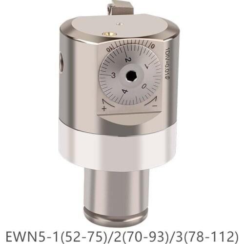 High precision EWN5-1/2/3 range52-112 smooth Boring Head cutter used for deep holes, for insert, boring tool