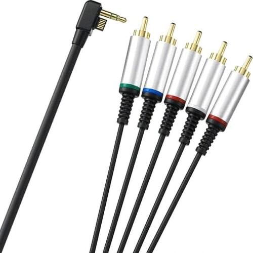 1pc High Quality AV TV Video Component Cable Cord Lead Wire for PSP 2000 3000 PSP2 PSP3 Cables Games Accessories