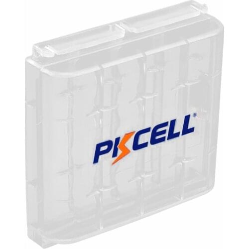 100Pcs PKCELL Battery Holder Case Plastic Portable Boxes For AA or AAA Single Use Primary Batteria Rechargeable Batteries