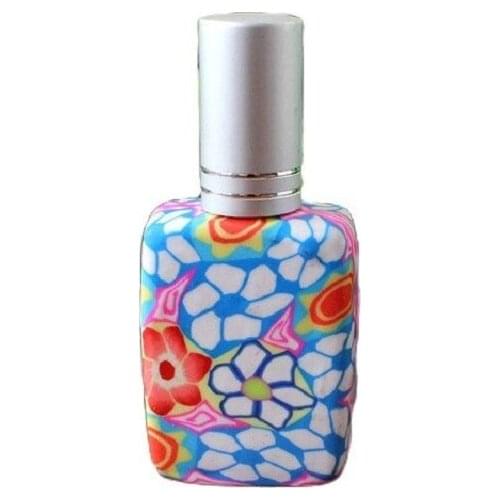 12ML 20pcs/lot Elegant Empty Perfume Spray Container, Glass Graceful Perfume Spray Bottle, Empty Beautiful Square Atomizer