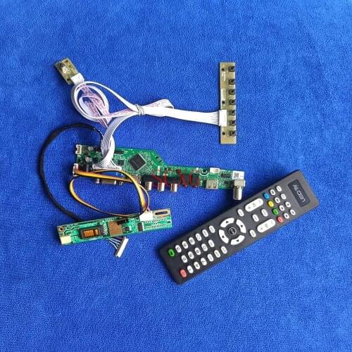 1CCFL 1280*800 LCD driver board Analog For LTD121EXEQ/LTD121EXPS/LTD121EXUQ/LTD121EXVV 20Pi LVDS USB VGA HDMI-compatible DIY Kit