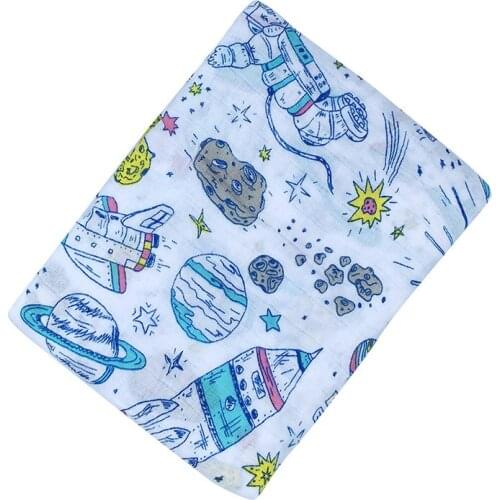 2019 Hot Newborn 50% Bamboo Fiber 50% Cotton Muslin Baby Blanket Swaddling Blankets Bedding Swaddle For Newborn Bath Towel