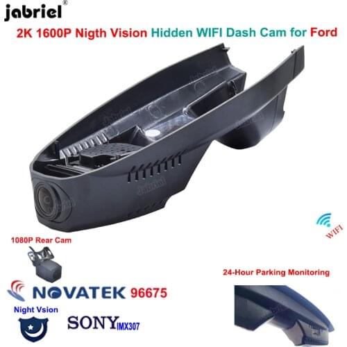 For Ford Escape mk2 mk3 For Ford Kuga mk2 mk3 2012 2013 2014 2015 2016 2017 2018 2019 2020 2021 2K 1600P Car Dvr Dash Cam Camera