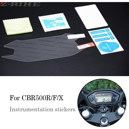 For Honda CBR 500 R/F/X Cluster Scratch Protection Speedomter Screen Film Screen Protector CBR500R CBR500F CBR 500R 500F 500X