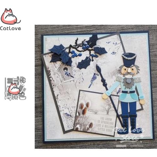 Army General Soldier Doll Metal Cutting Dies Scrapbooking Stencil Die Cuts Card Making DIY Craft Embossing New Dies For 2019