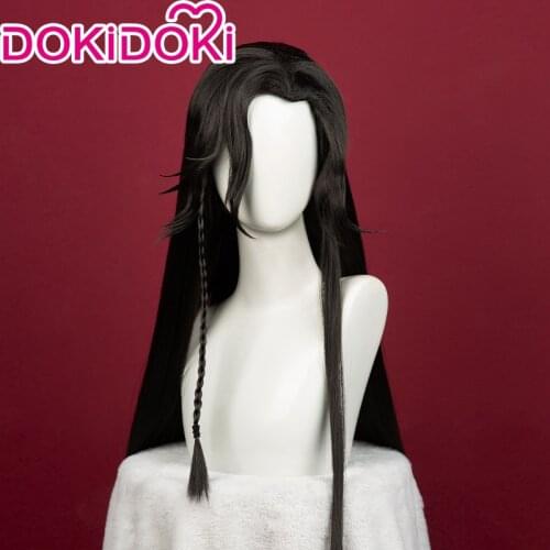 DokiDoki Anime Manga Heaven Officials Blessing Cosplay Hua Cheng Wig Cosplay Comic Version Tian Guan Ci Fu Hua Cheng Wig