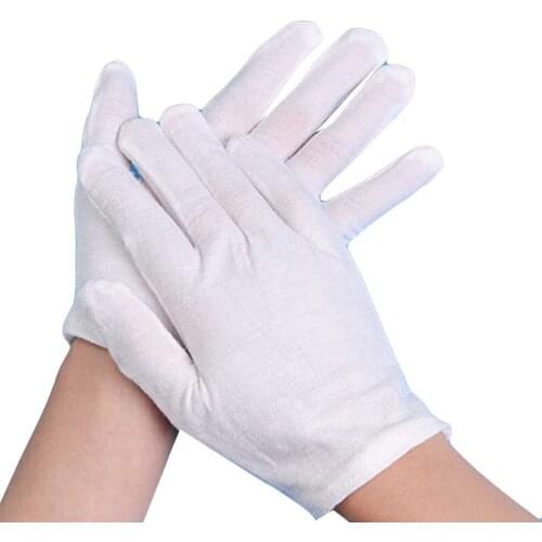 12Pair Unisex Funeral Anti-Skid And Anti-Wear Protection Glove Cleaning Gloves In Box For Household Workplace Industrial Z0331
