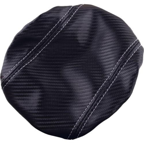 Car PU Leather Central Console Armrest Box Lid Cover Carbon Fiber Style Fit For Toyota Corolla 2021 2020 2019