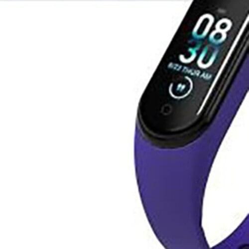 M4 Color Screen Smart Wristband Heart Rate Monitor Fitness Activity Tracker Smart Band Blood Pressure Music Remote Control