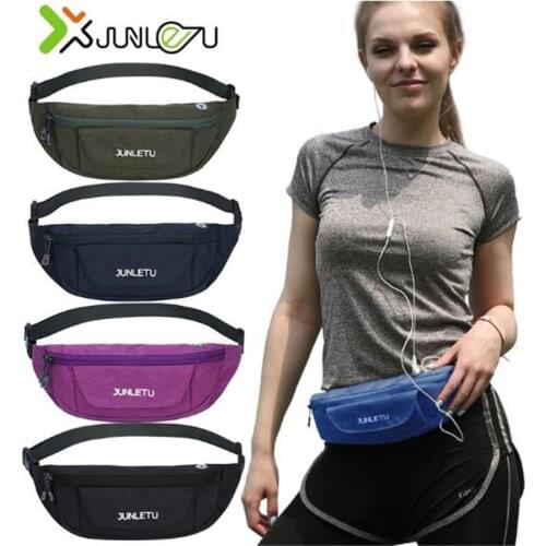 Running Waist Bag Marathon Bag JUNLETU 1039 Nylon Waterproof Sports Bag Outdoor Climbing Hiking Bag