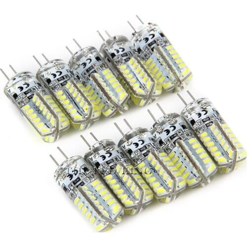 10X Mini G4 LED Lamp 220V LED Bulb 3W 5W 9W 12W DC AC 12V LED G4 Light 360 Beam Angle Chandelier Light Replace Halogen G4 Lamps
