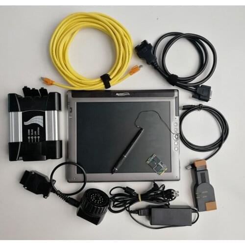 V12.2020 Software ICOM Next Super Than Icom A2 B C in 1TB mini SSD and Used Tablet LE1700 4G for Auto diagnostic Tools
