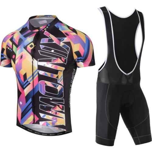 YOCENE Custom Polyester Bike Wear Clothing Men Bicycle Jersey Shorts Sleeve Cycling Clothing China Suit