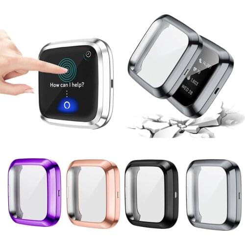 Screen Protector TPU Cover For Fitbit Versa 2 Sense Watch Case For Fitbit Versa 2 SE Bumper Scratch-resistant Shell Accessories