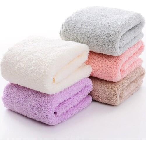 1pcs Swimming Towel Rapid Fast Drying Hair Hat Absorbent Face Towel Turban Wrap Soft Shower 30cmx30cm Beach Towel Cooling Towels