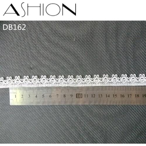 10 yards 15MM white Embroidered net Lace Fabric DIY skirt hem Dance costumes Garment Accessories lace trim Sewing Craft LP-DB162