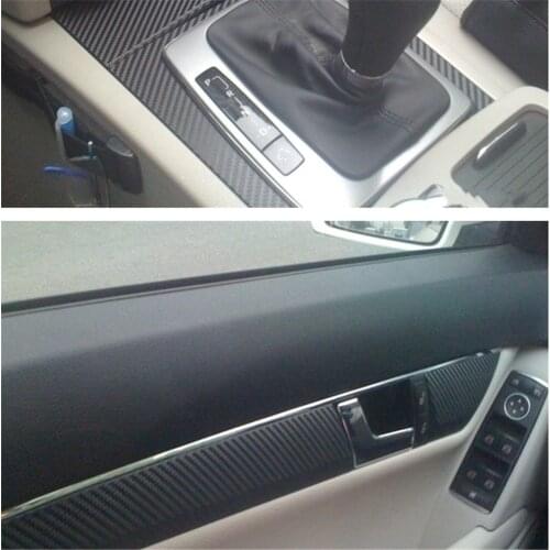 127*10cm Car Carbon Fiber Film for Ford Focus 2 3 Fiesta Mondeo MK4 Ranger Toyota Corolla chr RAV4 yaris