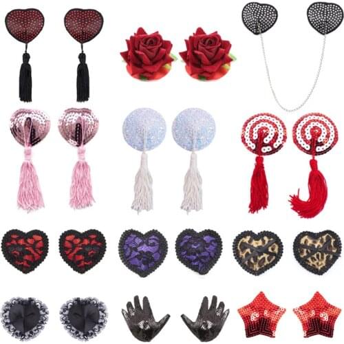 BDSM Sex Toys Bondage Diamond Milk Paste Fetish Flirt Sex Heart Nipple Adult Games Sex Erotic Toys for Women