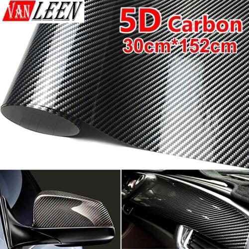 DIY 5D Gloss For Audi A3 A4 A1 A5 A6 A7 A8 B6 B7 B8 B5 B9 8R 8P 8V 8L Q2 Q3 Q5 Q7 C7 C6 C5 Carbon Fiber Wrap Decal Stickers