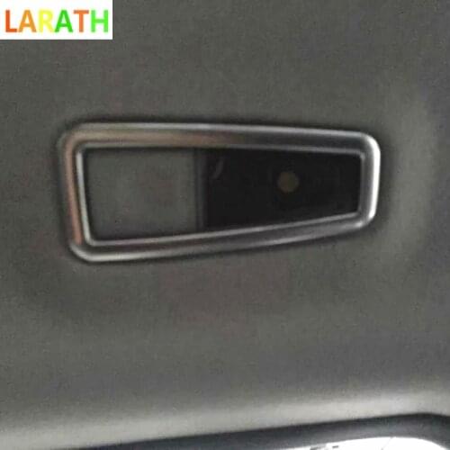For Hyundai Tucson 2016 2017 Interior Matte Chrome Car Front Headlight Control Button Switch Cover Molding Trim Accessories