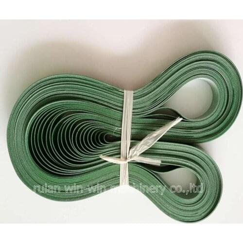13pcs 1825mmx40mmx1.5mm PVC conveyor belt for side sealing plastic bag machine