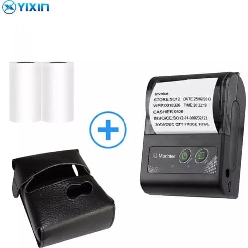 Mini Impressora Termica Bluetooth 58mm Android Ios Send 2 rolls of paper