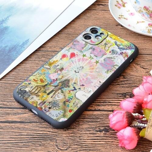 For iPhone Bladee 333 Print Soft Matt Apple iPhone Case