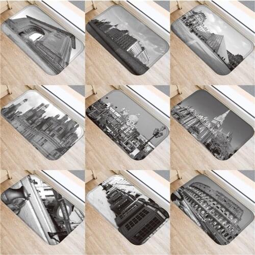Building Floor Mat Entrance Doormat Floor Rug Anti-slip Door Mat Bathroom Kitchen Mat Kitchen Carpet Home Decor